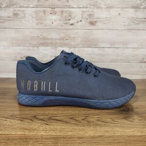 NoBull Womens Navy Blue Superfabric Trainers Sneakers Size 9.5